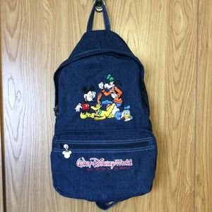 Walt Disney World Denim Backpack